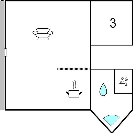 Awesome In W/ Sauna And 3 Bedrooms Feriehus Hemmet